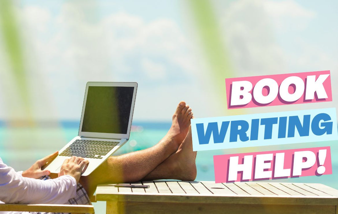relaxed author after book writing help from Lisa Daily