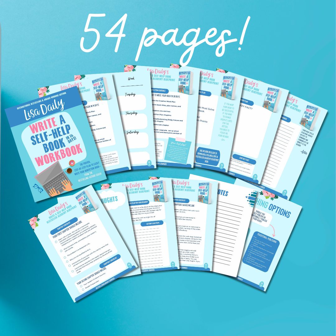 How to Write a Self-Help Book BOOK & WORKBOOK BUNDLE