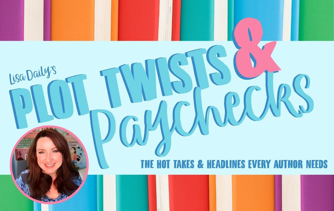 Publishing news February 2026 for authors including AI settlement and Rebecca Yarros NHL partnership