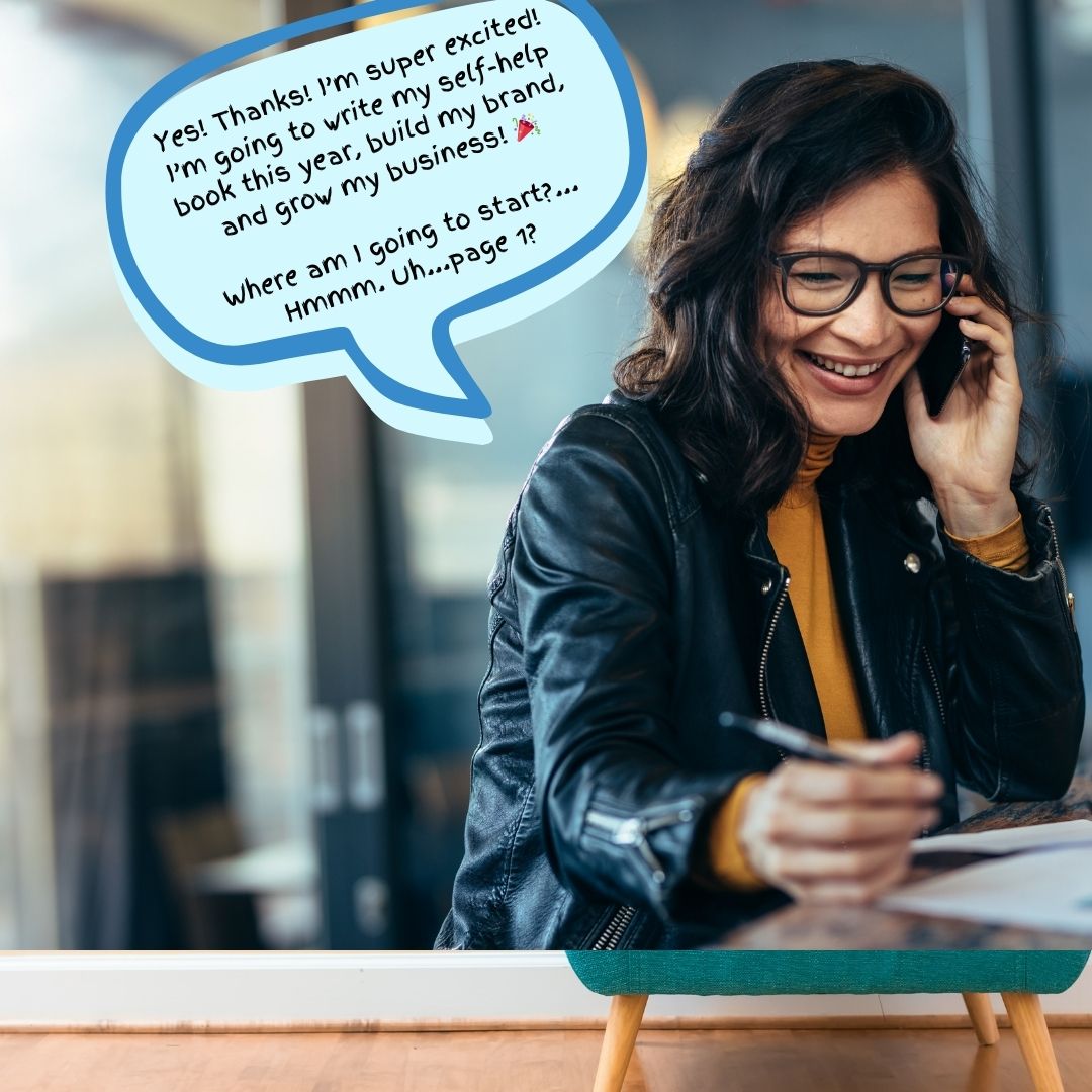 How do I write my first self-help book?