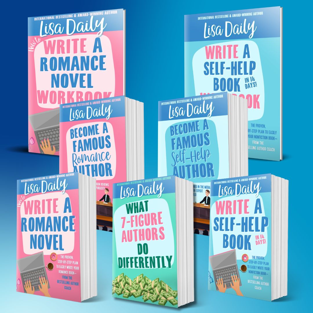 Self-help, nonfiction, and fiction writing guides by Lisa Daily