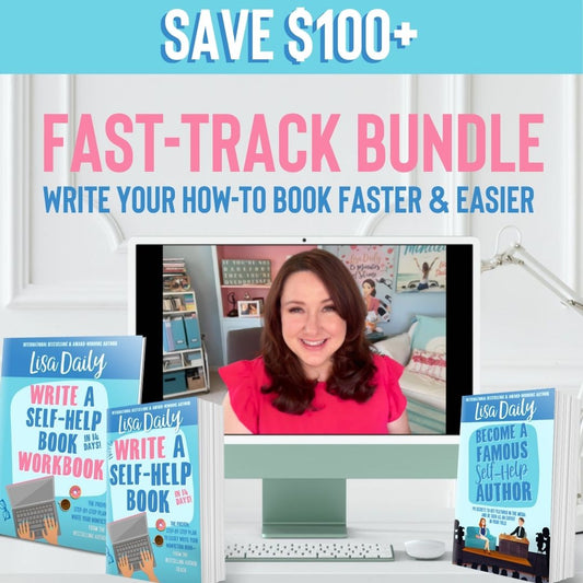 Fast-Track Bundle: Coaching, Books & Course to Write Your How-To Book Faster